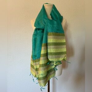 NWT Adrienne Landau Silk Rayon Scarf